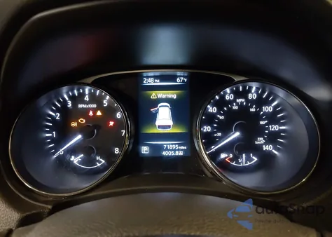 2015 Nissan Rogue Sl из США, поврежденный, VIN 5N1AT2MV6FC903897